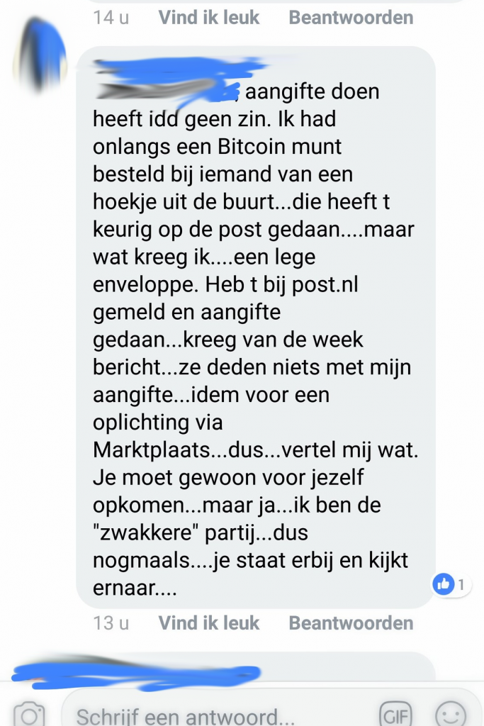 fysieke bitcoin