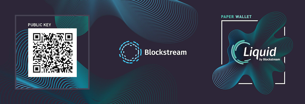 Blockstream Paper Wallet Liquid