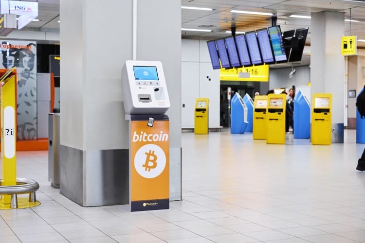 Schiphol Crypto BTC ETH euro