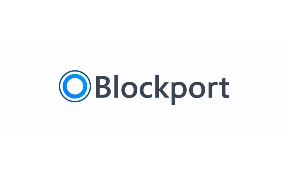 Blockport logo exchange