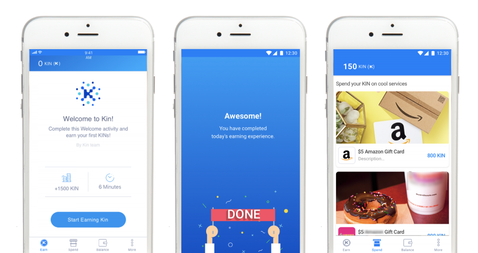 Kinit applicatie voor Kin
