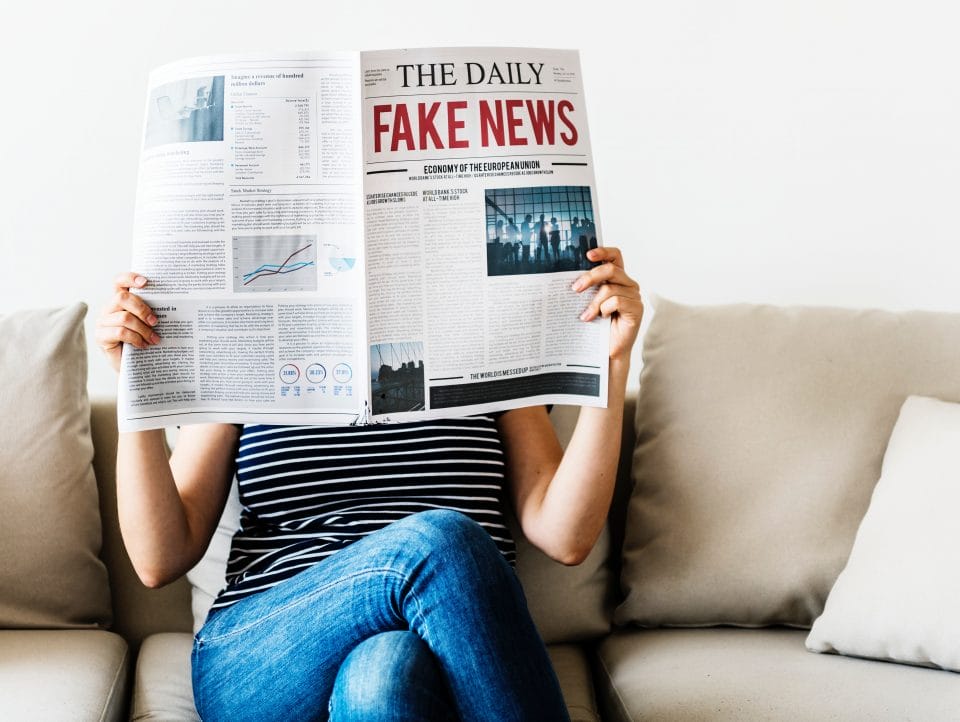 fake news exchanges volume