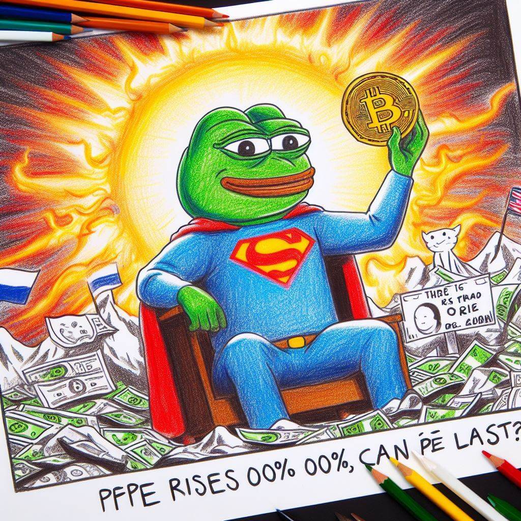 PEPE stijgt 100% in 30 dagen, kan PEPE het volhouden?