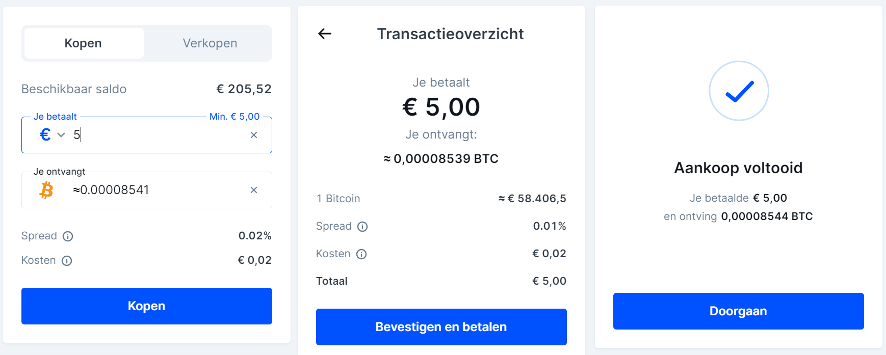 Hoe crypto kopen met iDEAL, Bancontact of creditcard als beginner?