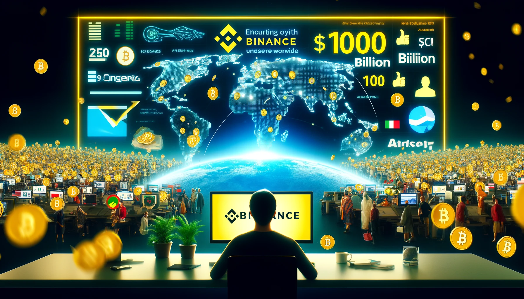 Binance bereikt 200 miljoen gebruikers en $100 miljard in bezittingen