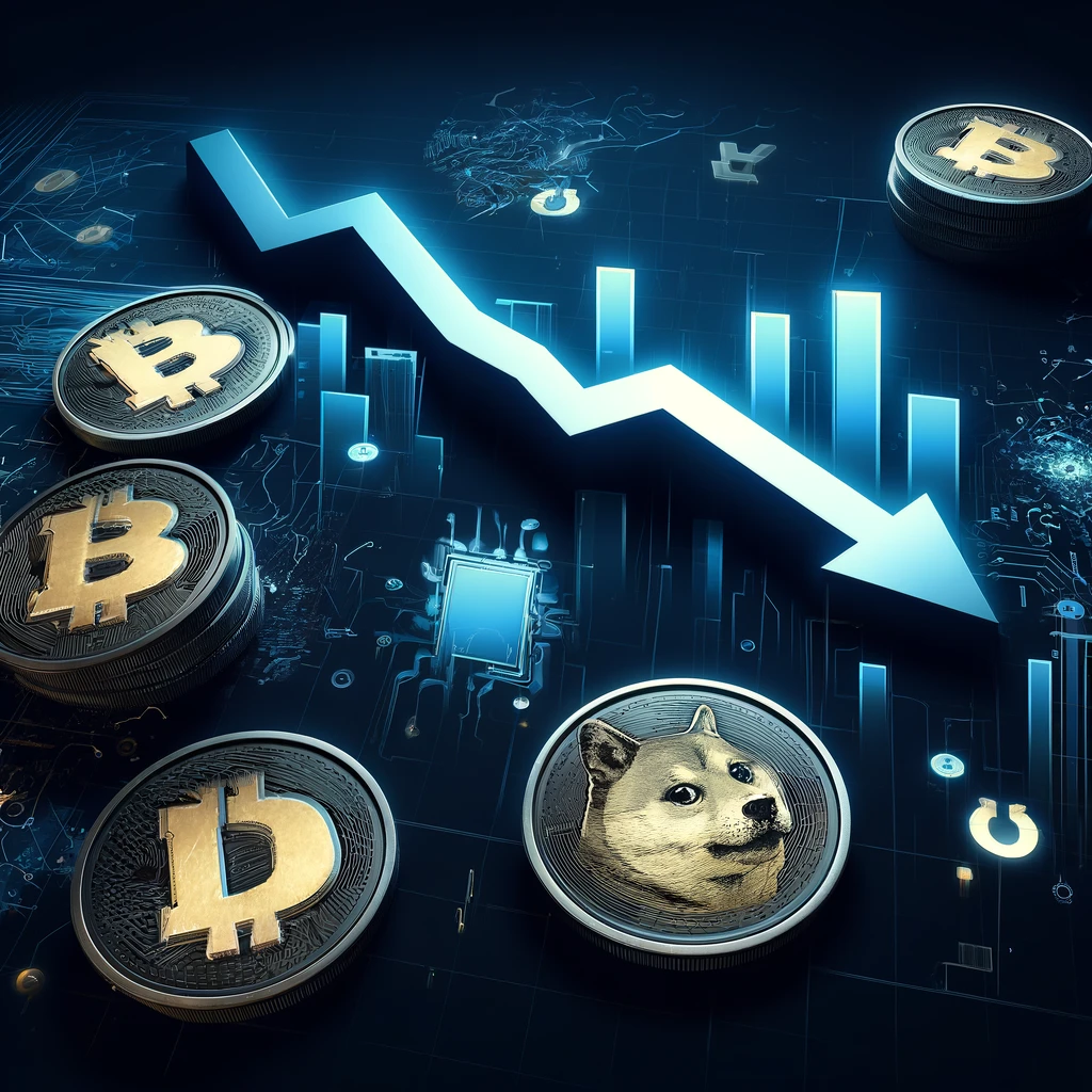 Impact van dalend Dogecoin sentiment op de markt