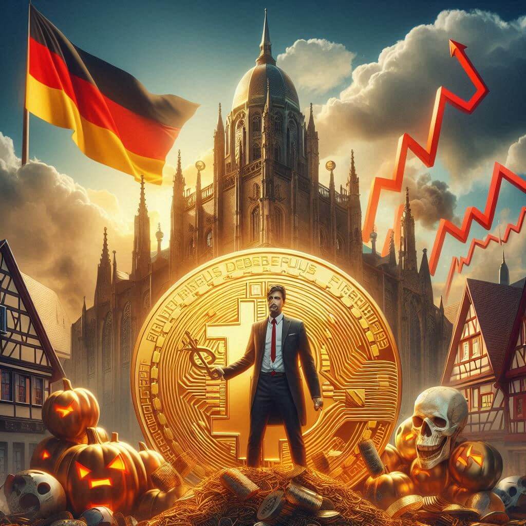 Bitcoin los van aandelen: Door de Duitse BTC verkoop?