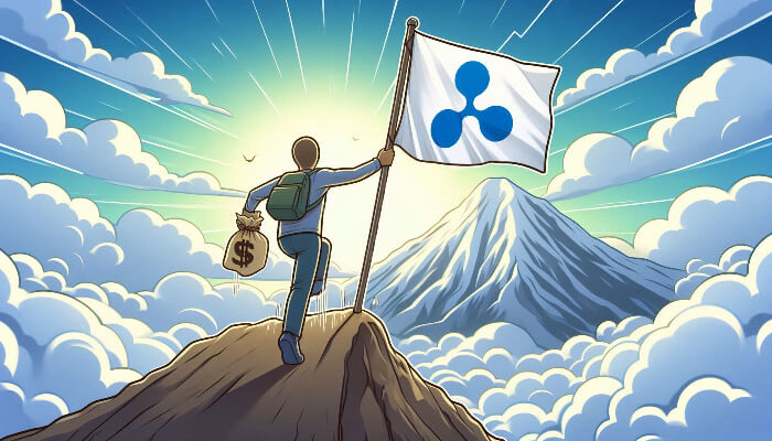 XRP vormt grootste bull flag ooit: koersstijging tot $16 verwacht