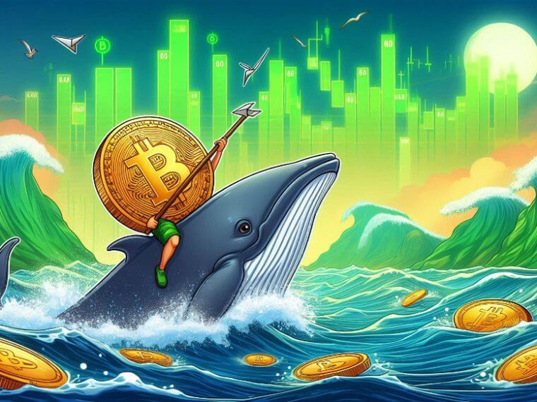 bitcoin domineert de cryptomarkt activiteit whales neemt toe