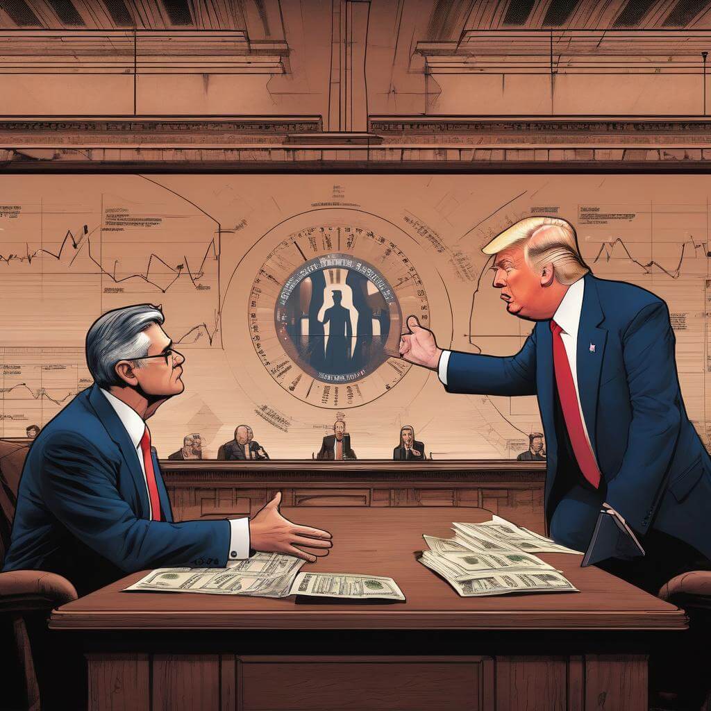 Jerome Powell versus Donald Trump: De strijd om de Federal Reserve