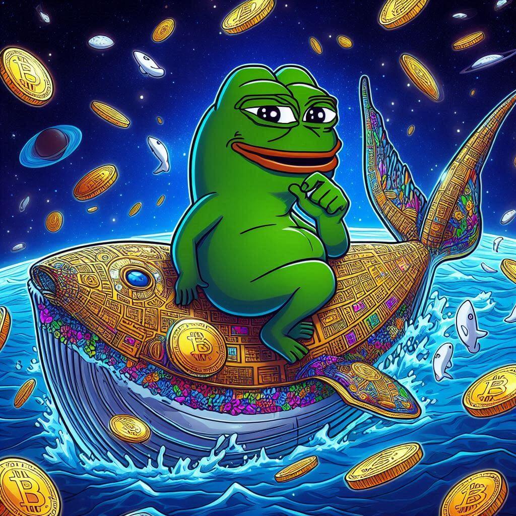 Pepe whale verkoopt 356 miljard tokens ter waarde van $7,30 miljoen