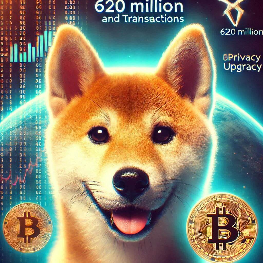 Shiba Inu update: 620 miljoen transacties en nieuwe privacy upgrade