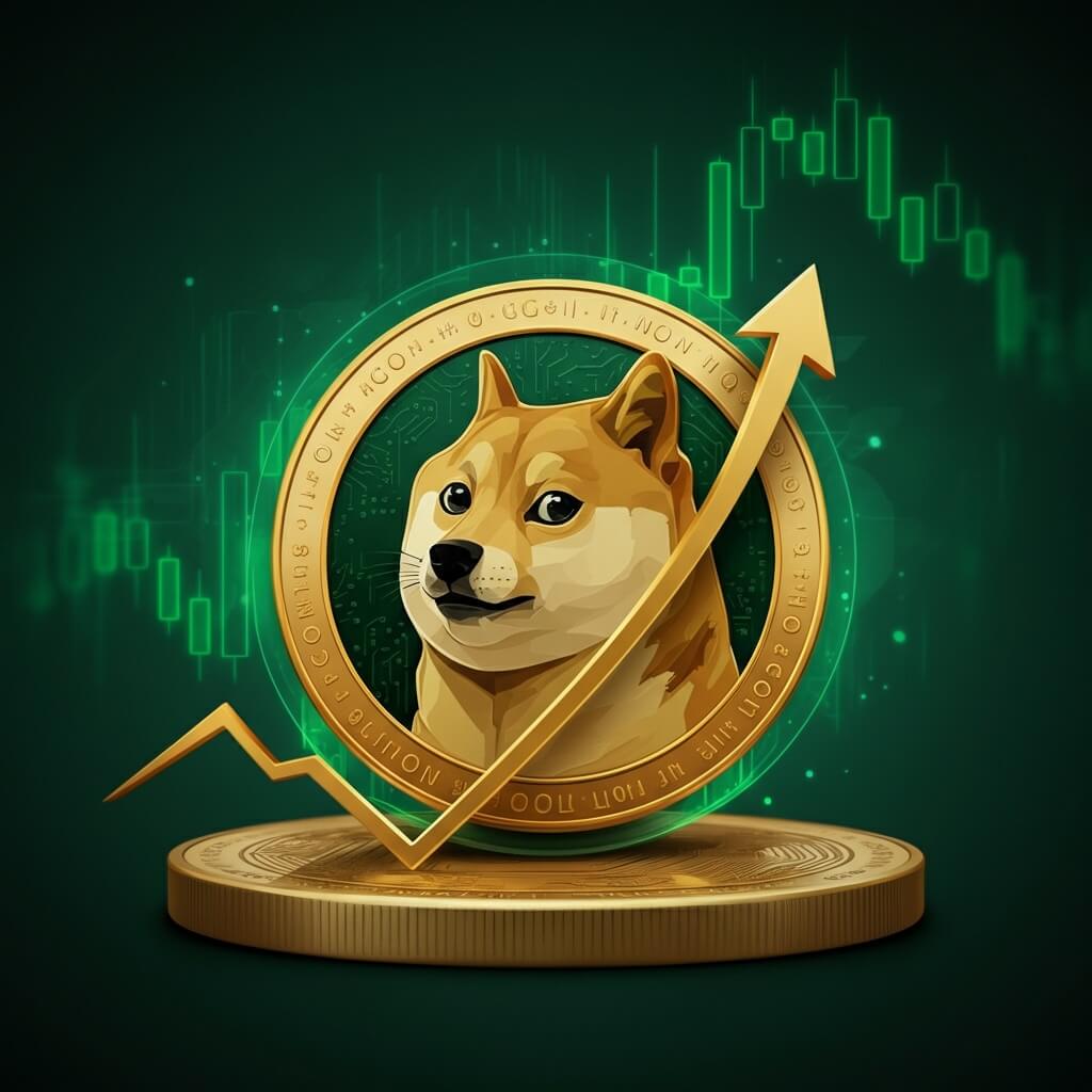 Dogecoin koers stijgt door whale activiteit en Elon Musk zijn steun