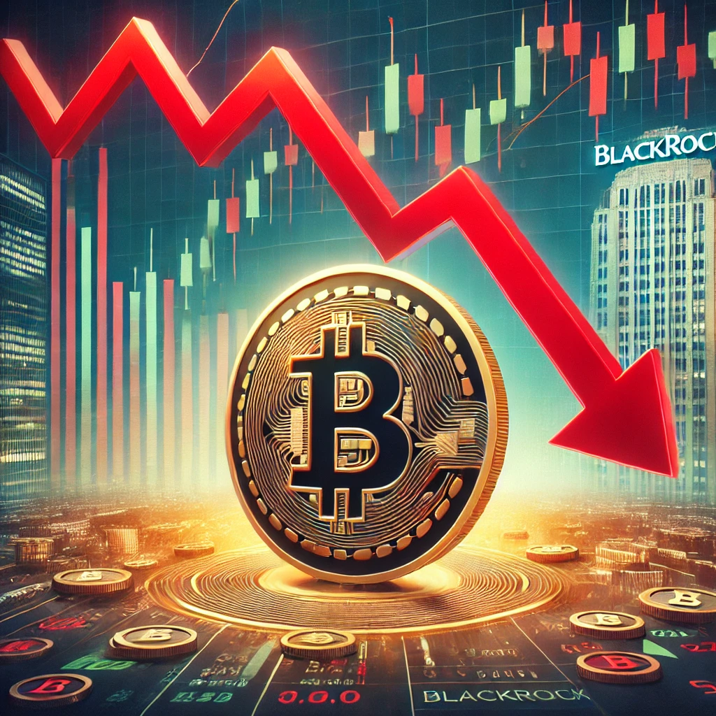 BlackRock Bitcoin Trust ziet recorduitstroom terwijl BTC daalt