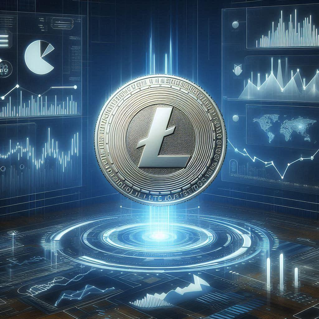 Litecoin test bullish pennant patroon, wat is de volgende zet?