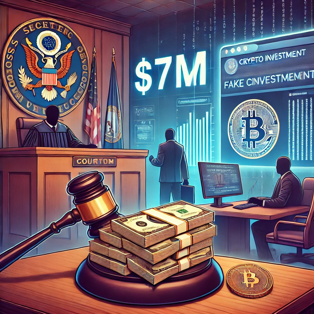 Amerikaanse overheid recupereert 7 miljoen van internationale crypto fraude