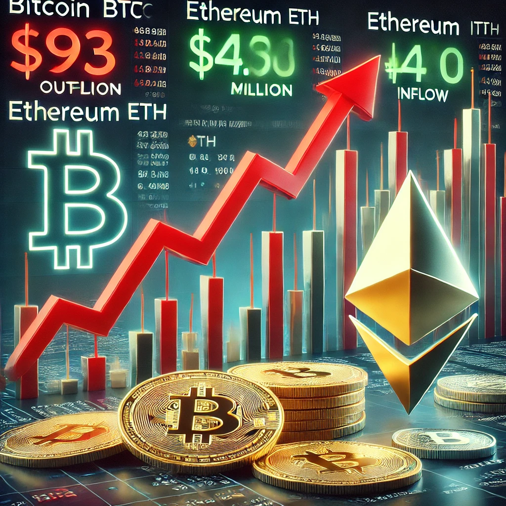 Beleggers dumpen Bitcoin ETF’s, maar stappen voorzichtig in Ethereum