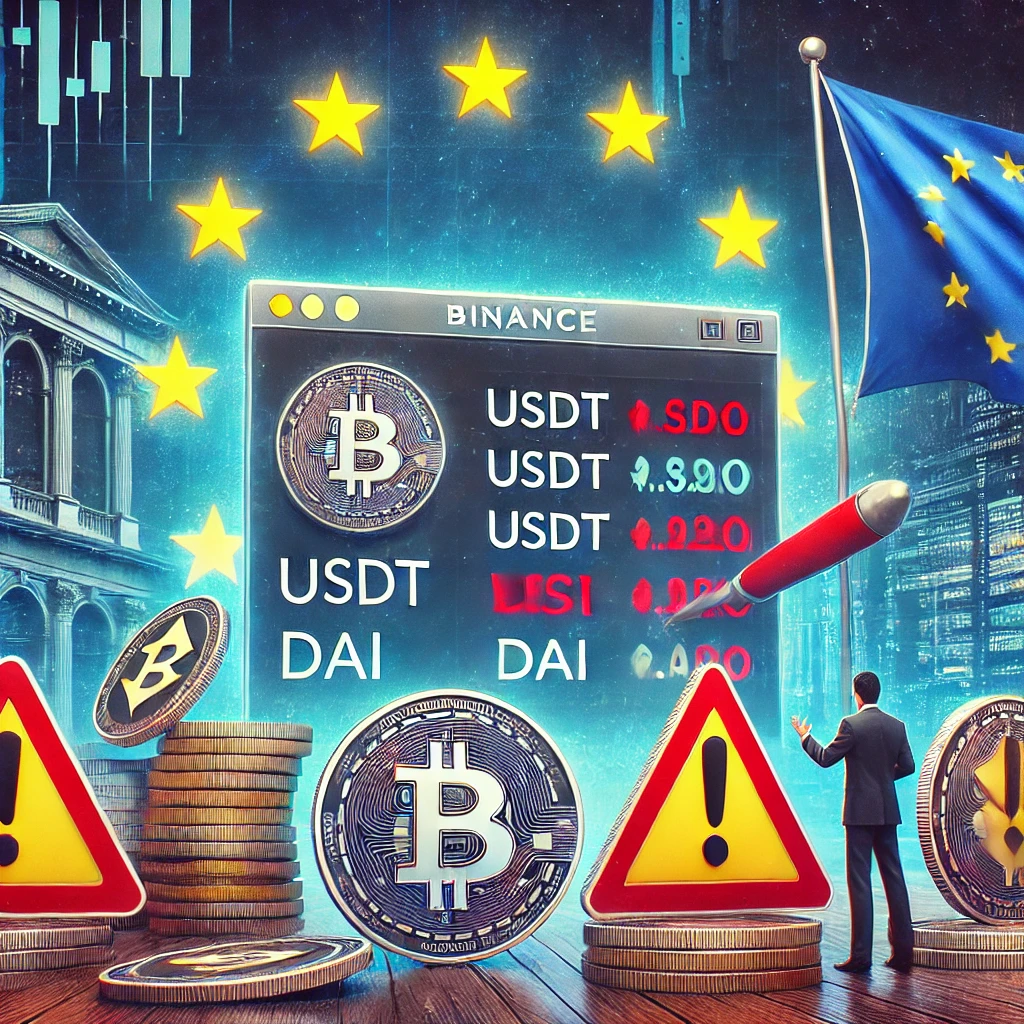 Binance verwijdert USDT en andere stablecoins in Europa vanwege MiCA regelgeving