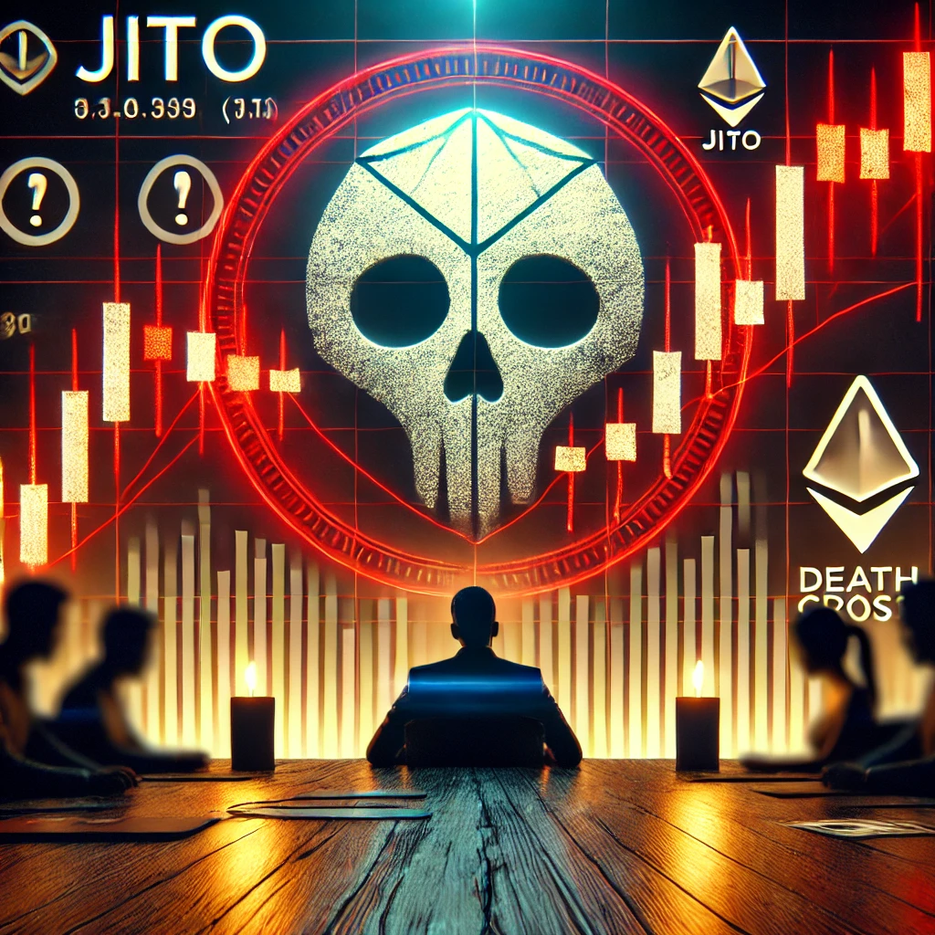 Dreigt er een grote dip voor Jito door death cross?