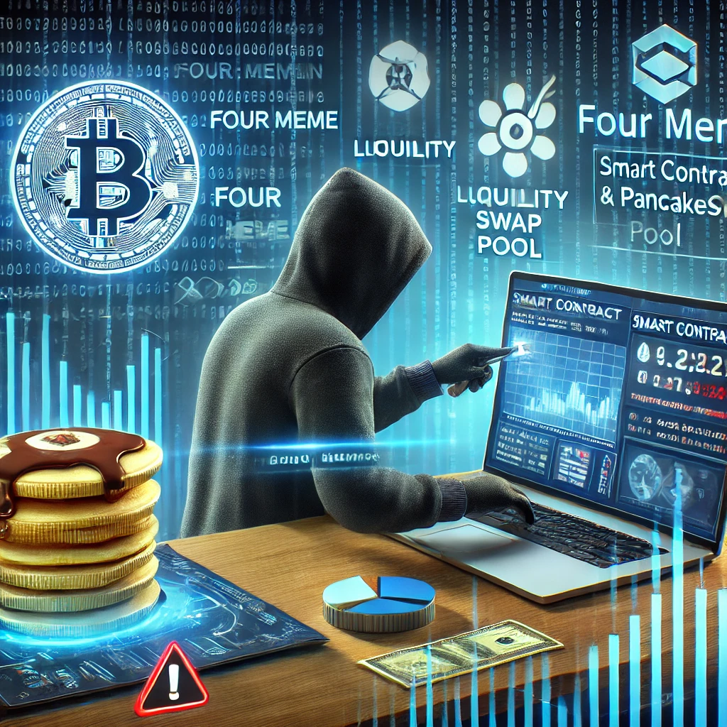Exploit bij Four.meme: Slimme aanval om liquiditeit te stelen
