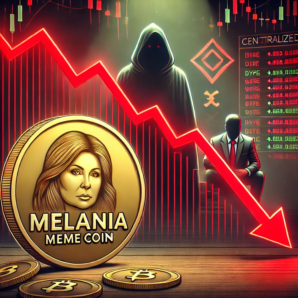 MELANIA in vrije val: dump van $3 miljoen schokt beleggers