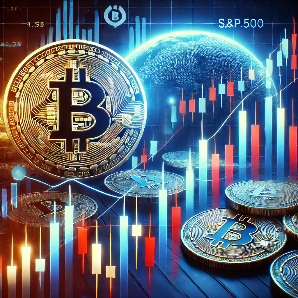 Markt op spannend punt: Bitcoin en S&P 500 raken belangrijke support