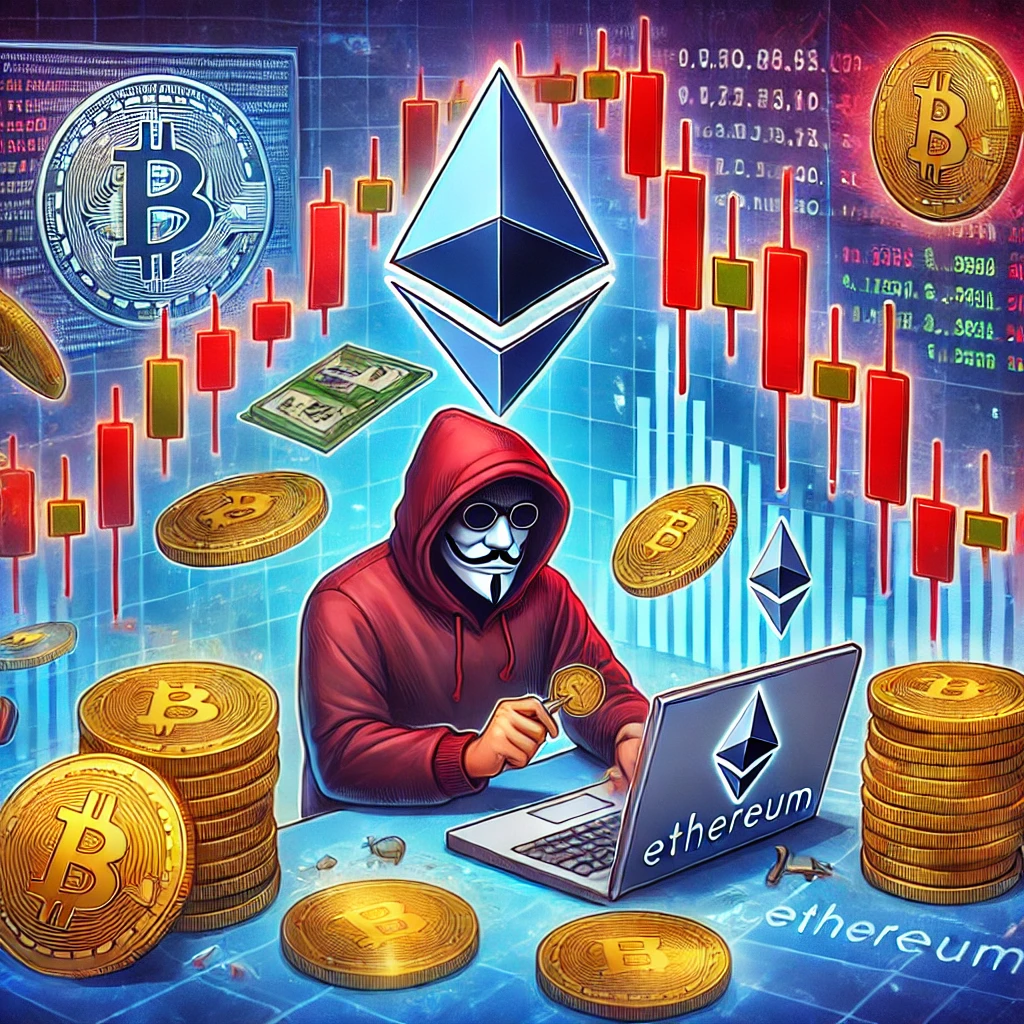 Massale liquidaties en hackerverkoop duwen Ethereum koers omlaag