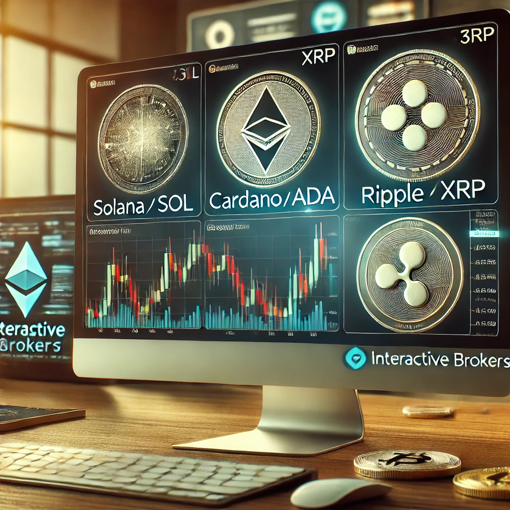 Meer crypto bij Interactive Brokers: dit zijn de nieuwe coins