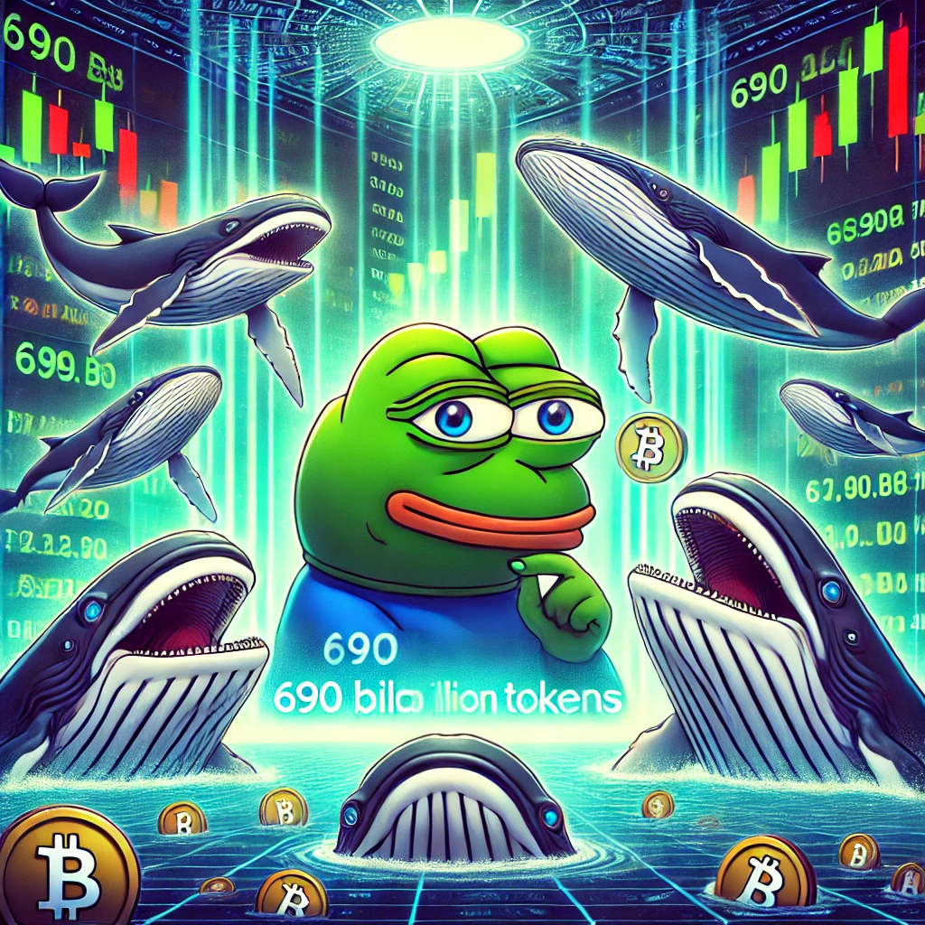 PEPE whales kopen 690 miljard tokens! Trendomkeer opkomst?