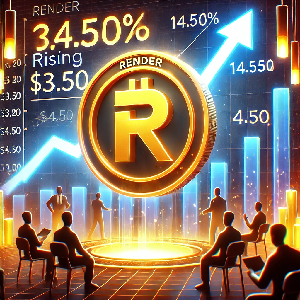 Render zijn 14,50% stijging, is $4,50 de volgende stap?