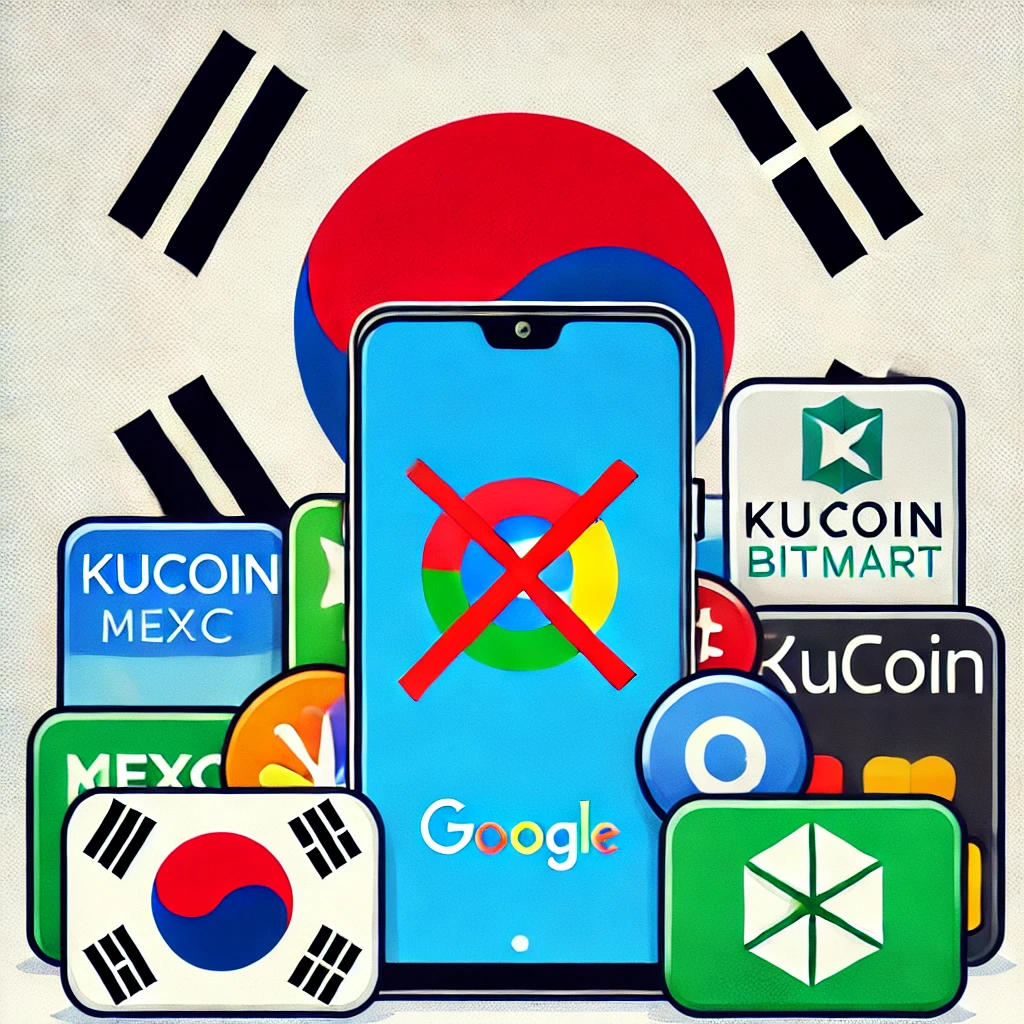 Google blokkeert 17 crypto exchanges in Zuid-Korea op overheidsverzoek