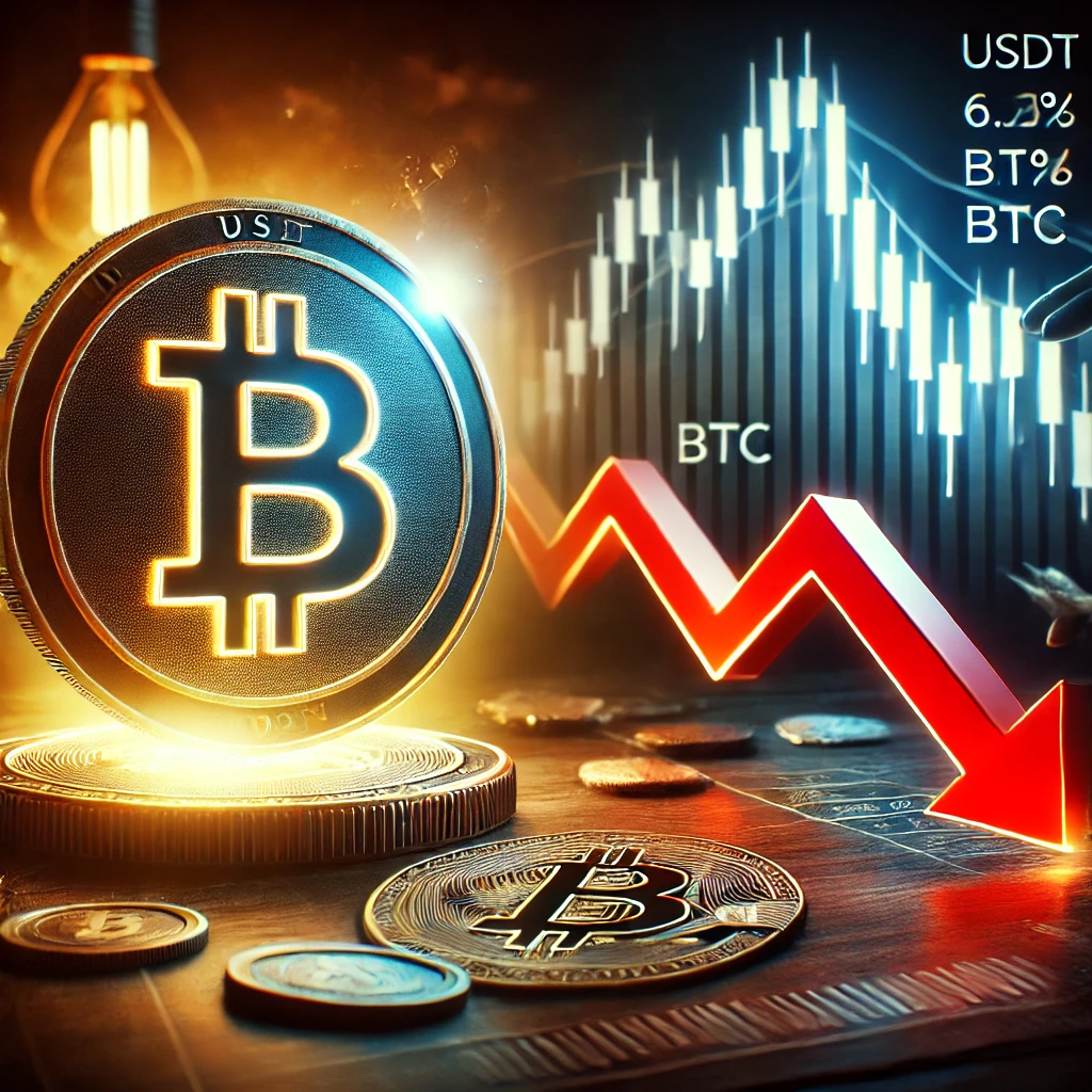 USDT bereikt 6 maanden hoogtepunt terwijl Bitcoin daalt