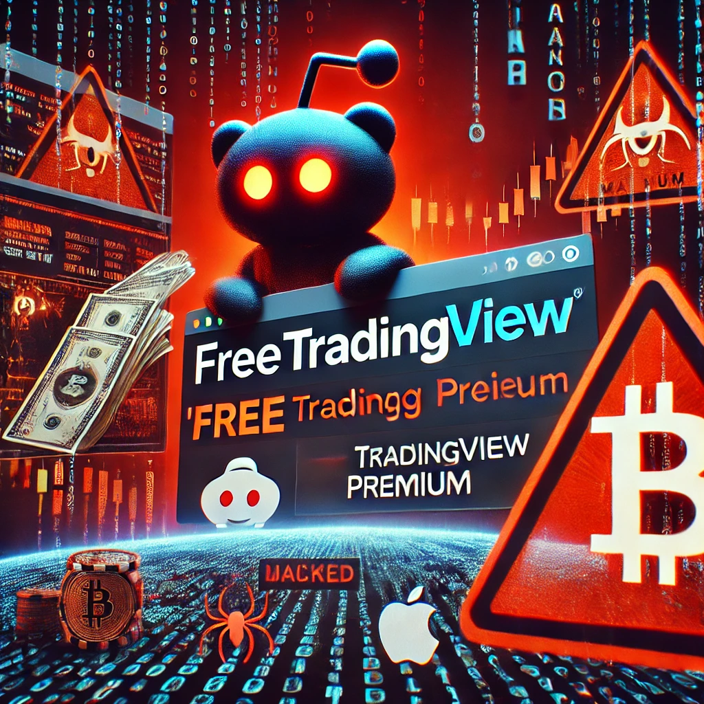 Waarschuwing: Gratis TradingView software op Reddit is crypto malware