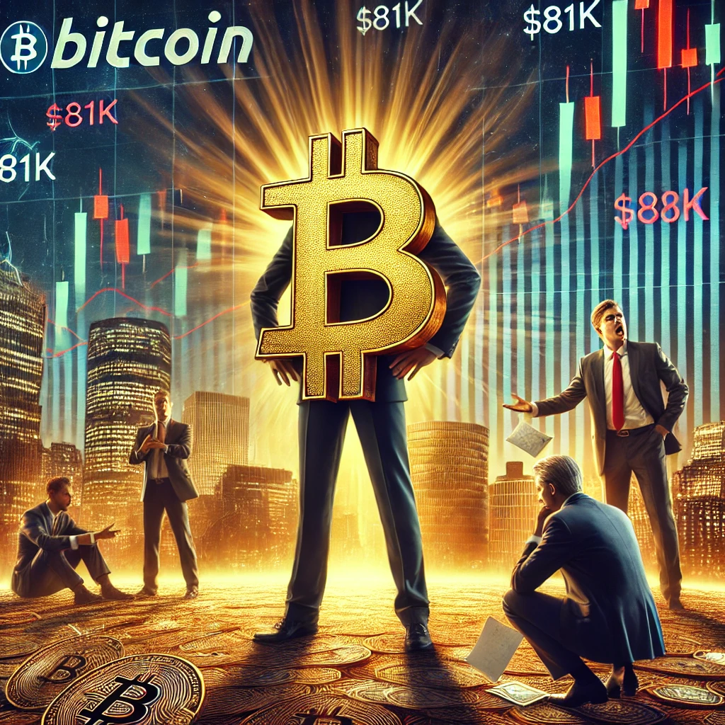 Bitcoin blijft stabiel, aandelen dalen: markt kijkt naar geopolitieke deals