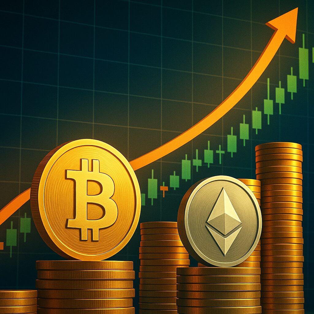 Crypto’s profiteren van zwakke dollar en economische onzekerheid
