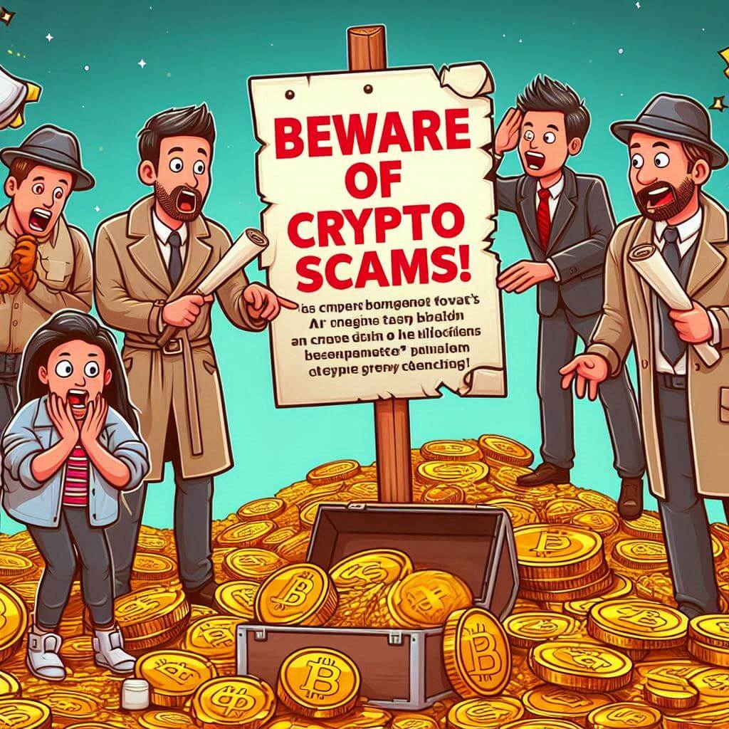 Crypto fraude daalt met 98% in maart 2025