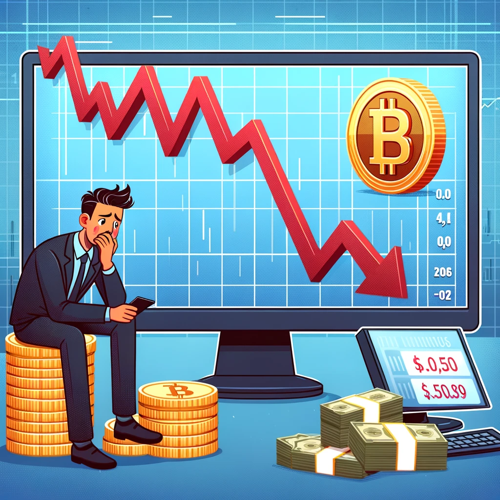 Kapitaalinstroom crypto keldert met 70% in twee weken