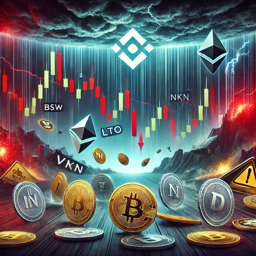 Nieuwe Binance aankondiging drukt BSW, VOXEL en WING flink omlaag