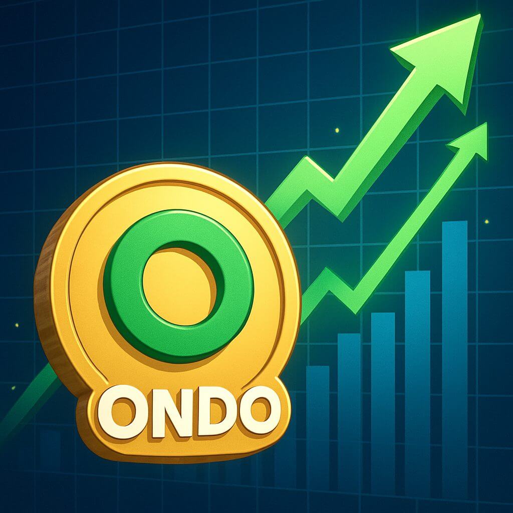 ONDO stijgt meer dan 15% in afgelopen 24 uur