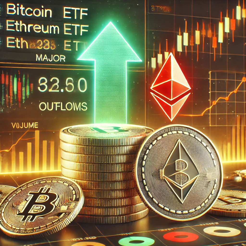 Opnieuw flinke instroom voor Bitcoin ETF’s, Ether ETF’s zien uitstroom