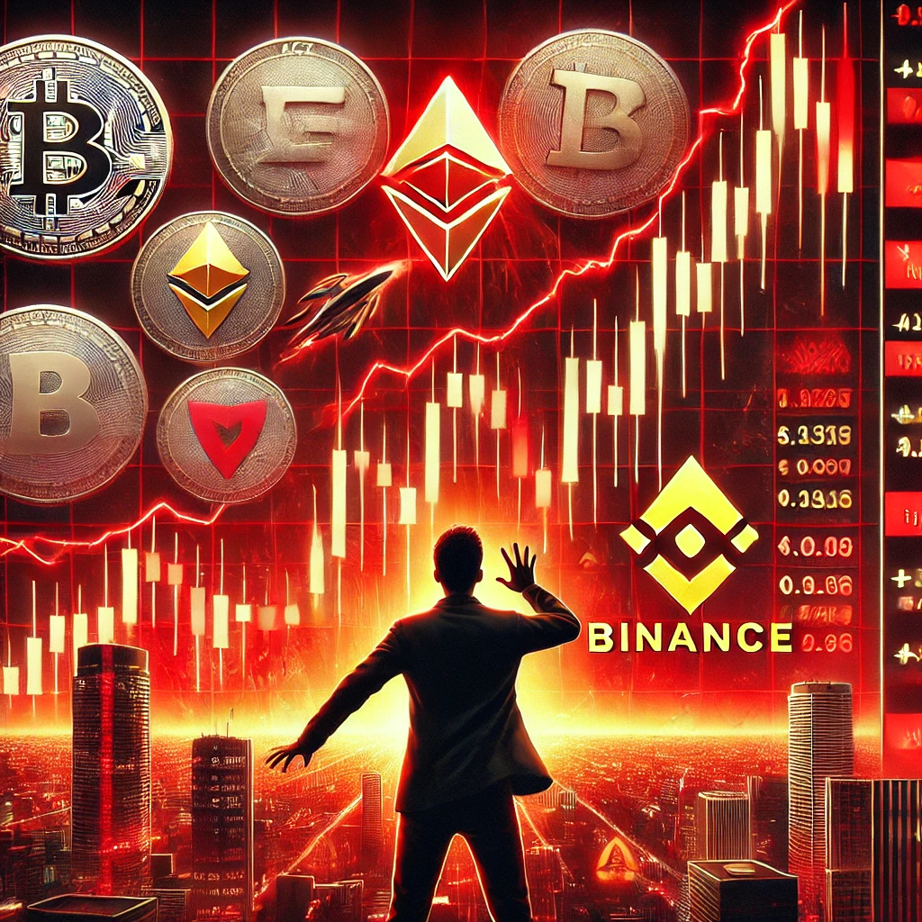 Plotselinge altcoin crash op Binance na grote verkoopgolf