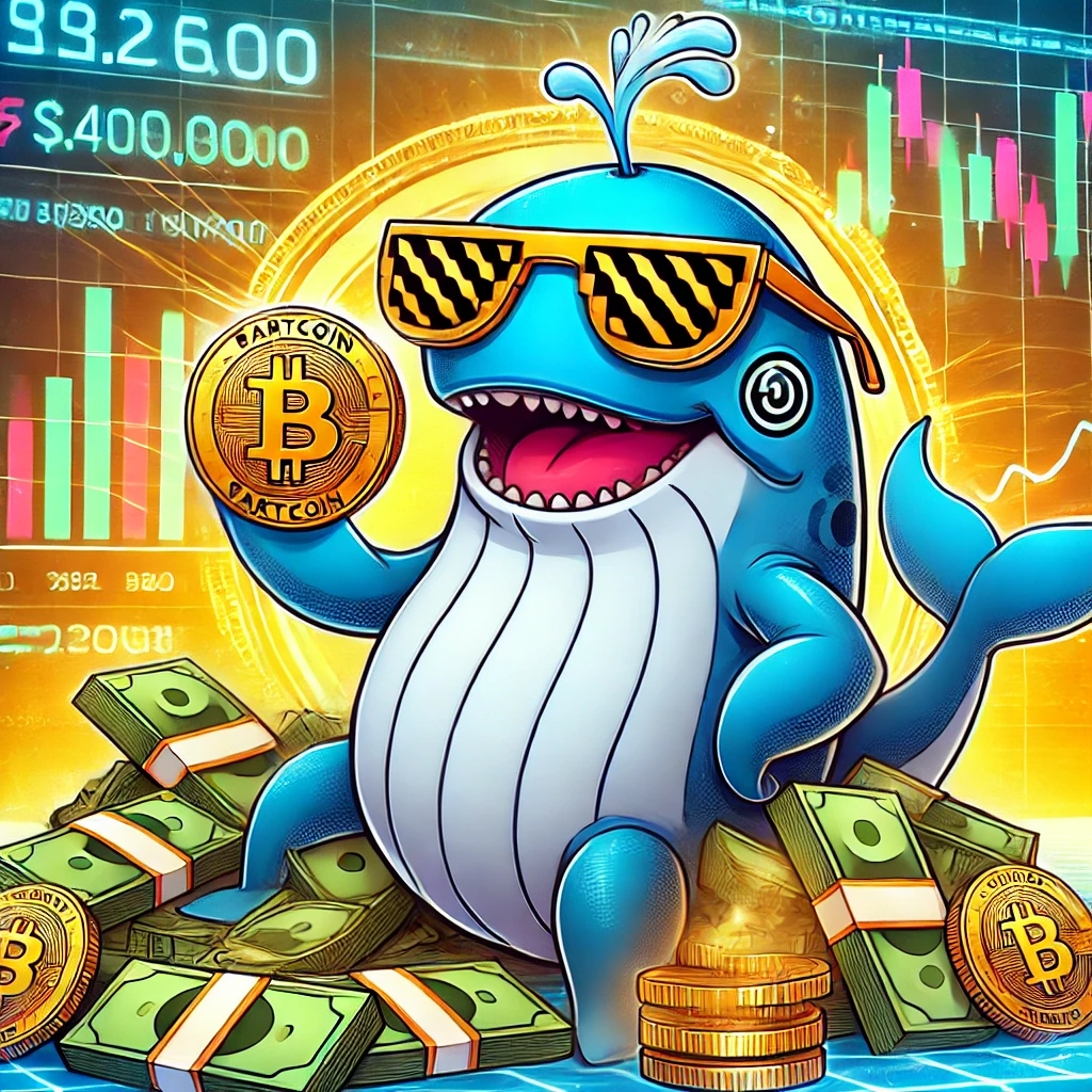 Slimme whale maakt miljoenen winst met Fartcoin memecoin