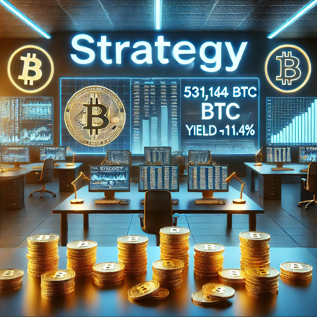 Strategy koopt 3.459 Bitcoin en staat 25% in de plus