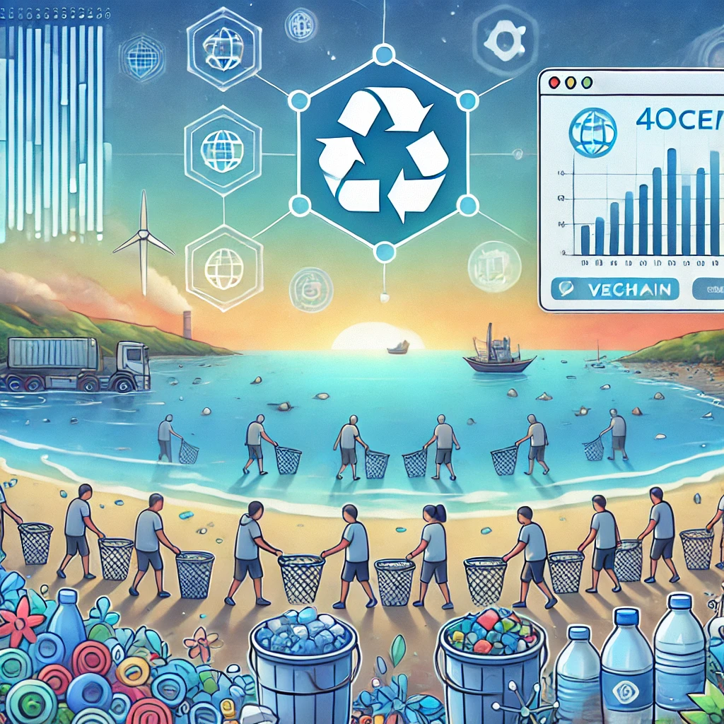 VeChain en 4ocean starten blockchain initiatief voor schonere oceanen
