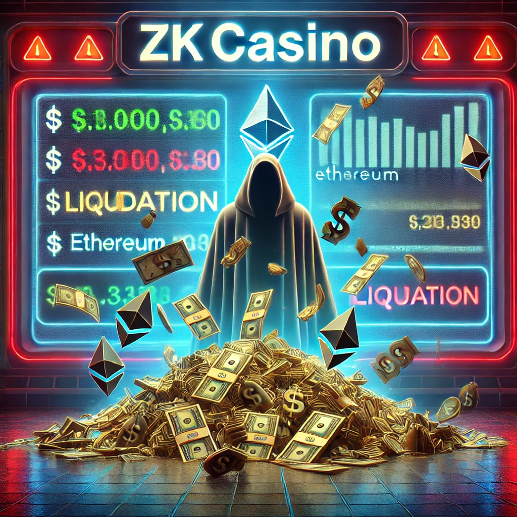 Nederlandse ZKasino scammer raakt $27 miljoen kwijt na Ethereum liquidatie