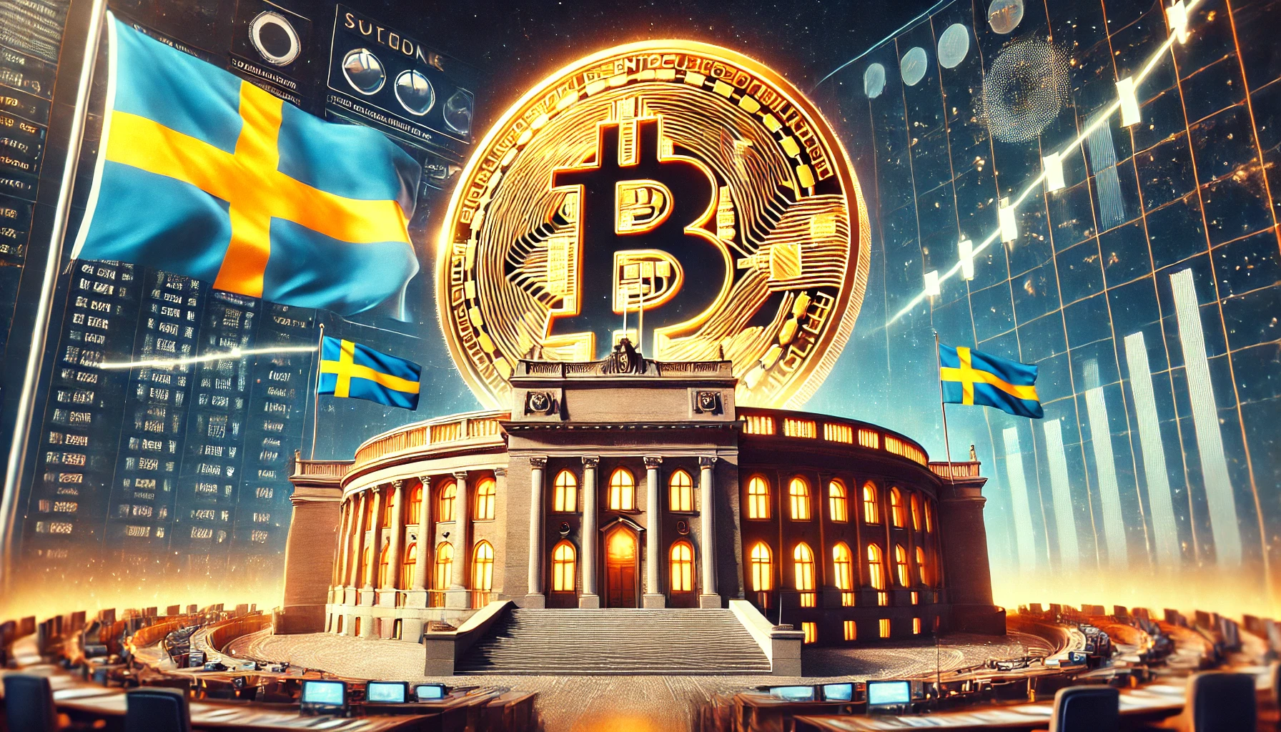 Zweeds parlementslid wil Bitcoin toevoegen aan nationale reserves