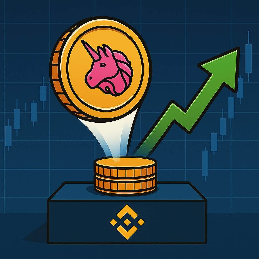 $13 miljoen Uniswap verlaat Binance terwijl koers stijgt