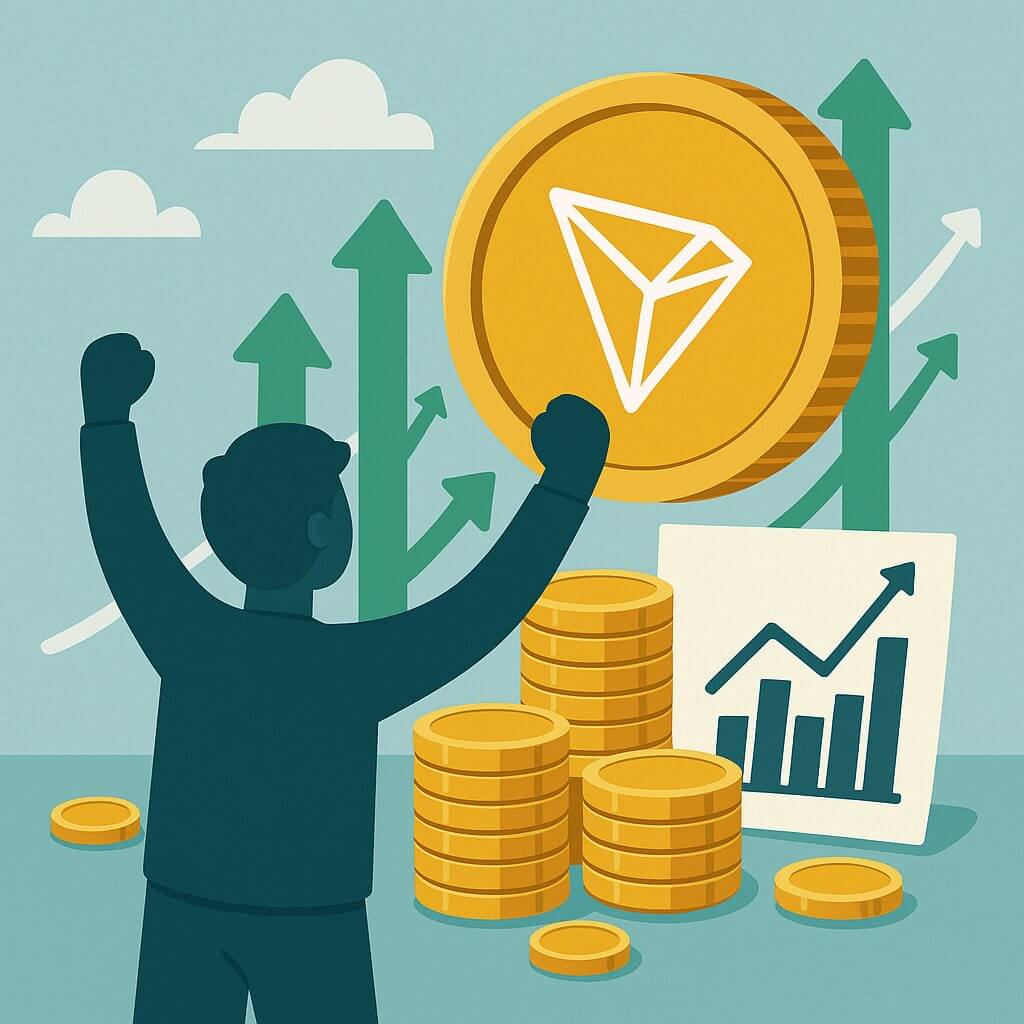 Alle Tron holders zijn nu in de winst en dit is het volgende nieuws!