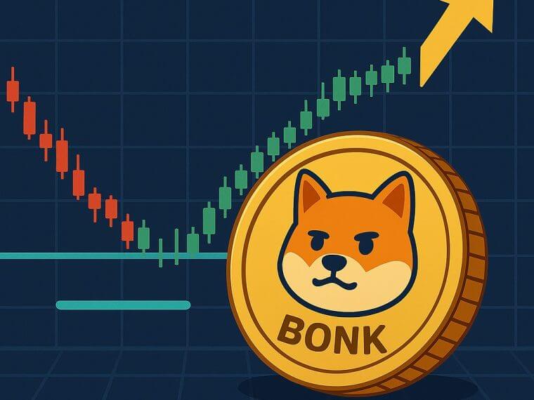 BONK mikt op 75% breakout terwijl de prijs support niveau hold