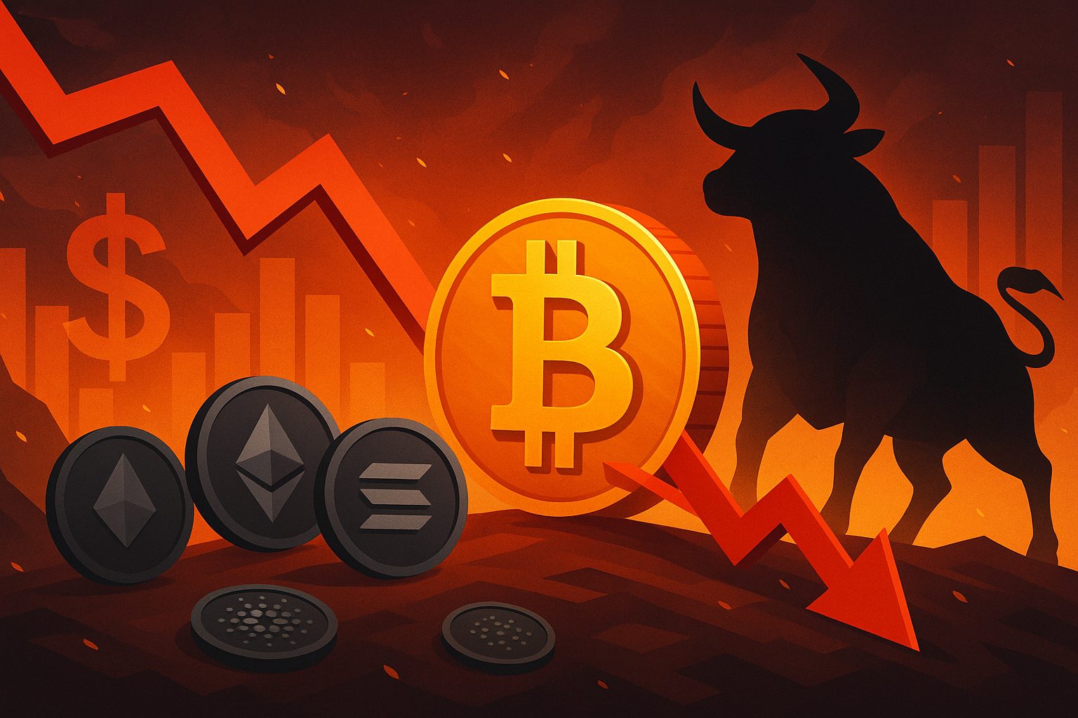 Bitcoin koers blijft stabiel maar altcoins krijgen rake klappen